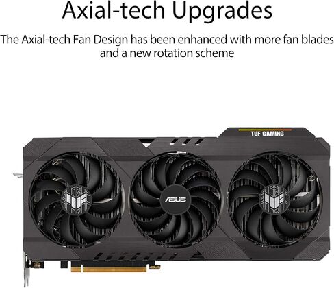 ASUS TUF Gaming AMD Radeon RX 6700 XT OC Edition Graphics Card AMD RDNA 2, PCIe 4.0, 12GB GDDR6, HDMI 2.1, DisplayPort 1.4a, Dual ball fan bearings, all-aluminum shroud, reinforced frame, GPU Tweak II in Saudi Arabia