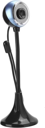 ASHATA Mini Web Camara مع ميكروفون، كاميرا ويب USB 480P HD تدور 360 درجة للكمبيوتر المكتبي والكمبيوتر المحمول وتسجيل مكالمات الفيديو والمؤتمرات، لاجتماع Skype Zoom in Saudi Arabia