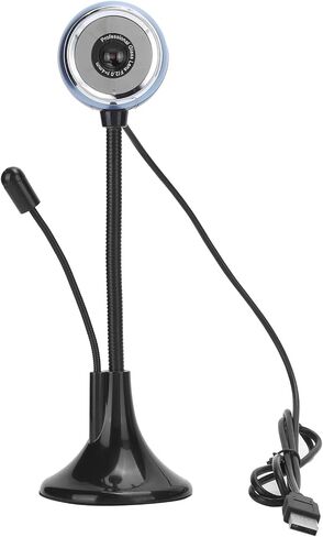 ASHATA Mini Web Camara مع ميكروفون، كاميرا ويب USB 480P HD تدور 360 درجة للكمبيوتر المكتبي والكمبيوتر المحمول وتسجيل مكالمات الفيديو والمؤتمرات، لاجتماع Skype Zoom in Saudi Arabia