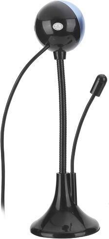 ASHATA Mini Web Camara مع ميكروفون، كاميرا ويب USB 480P HD تدور 360 درجة للكمبيوتر المكتبي والكمبيوتر المحمول وتسجيل مكالمات الفيديو والمؤتمرات، لاجتماع Skype Zoom in Saudi Arabia