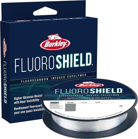 Berkley FluoroShield Fluorocarbon Fishing Line, Clear in Kuwait