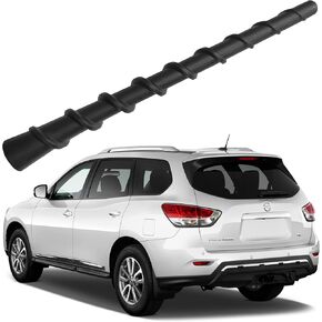 Rubber Antenna for Nissan Pathfinder (2013-2019), Nissan NV 200 300 (2013-2019), Nissan Pathfinder Antenna, 7 Inch Spiral Flexible Antenna Replacement Mast