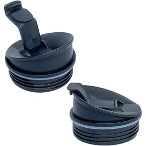 Replacement Parts Lids,Compatible with16oz Cups for Ninja Blender BL660/QB3000/BL810/BL200 (black)
