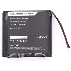 Upgraded Replacement Battery Compatible with Marshall Kilburn,fits Part Number TF18650-2200-1S4PA 3400mAh