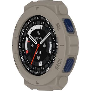 Active Edge Watch Cases Accessories Compatible with Amazfit Active Edge (A2212) Case (No Screen Protector) Rugged Protective Case for Amazfit Active Edge Watch (Black)