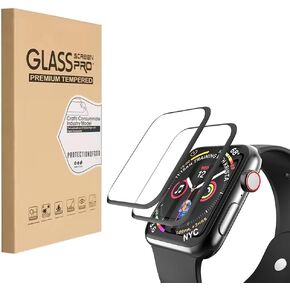 Screen Protector for Apple Watch S7/S8/S9 [41mm] Premium PMMA Protection Crystal Clear Film [Not Glass], Anti-Scratch, Self Healing, Bubble Free, Anti-Smudge (2-Pack)