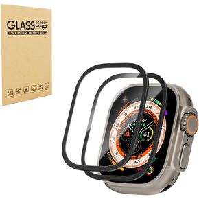Designed for Apple Watch Ultra 2/Ultra Screen Protector [49mm] Soft HD Transparent TPU Protective Film Anti-Scratch Touch Sensitive Full Cover（2pcs）