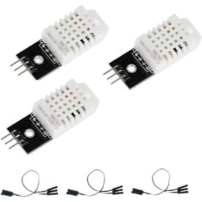 3Pcs DHT22 Digital Temperature and Humidity Sensor AM2302 Module for Arduino Electronic DIY
