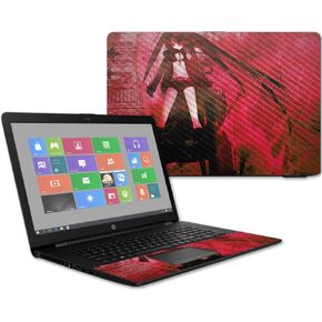 MightySkins Carbon Fiber Skin for HP 17T Laptop 17.3" (2017) - Anytime | Protective, Durable Textured Carbon Fiber Finish | Easy to Apply, Remove, and Change Styles | Made in The USA