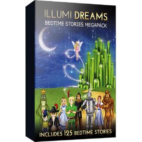 Bedtime Stories Megapack Featuring 125 Audio Books: Peter Pan, Alice’s Adventures in Wonderland, Humpty Dumpty, Beauty and The Beast, Pinocchio, Cinderella, and Much More!