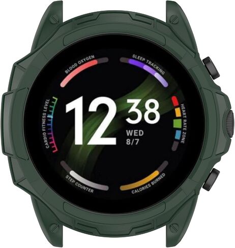 حافظة واقية متوافقة مع Fossil Gen 6 42mm/44mm غطاء حماية من مادة TPU إطار مضاد للخدش لـ Fossil Women' Gen 6 42mm/Men's Gen 6 44mm ملحقات الساعة الذكية تغطية حامية (44 ملم) in Saudi Arabia