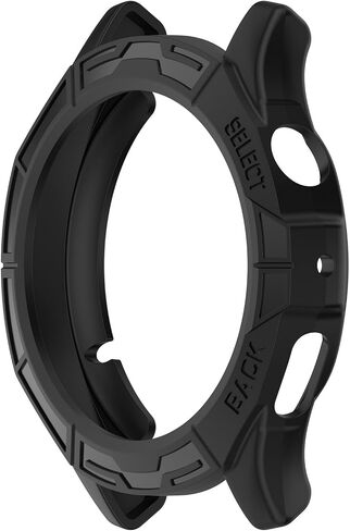 واقي شاشة FitTurn متوافق مع ساعة Amazfit Cheetah/Amazfit Cheetah Pro الذكية، جراب ناعم من مادة TPU وغطاء ممتص للصدمات رفيع للغاية وغطاء حماية عام ودرع هيكلي (3 عبوات-2) in Saudi Arabia