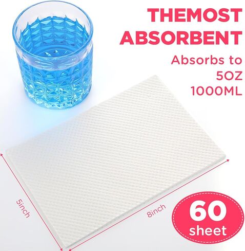 60 Set Bedside Commode Liners with Absorbent Pads Disposable Potty Bags for Portable Toilet with Commode Pads for Adult Elderly Commode Chairs Bucket Portable Camping Toilet Bags (Pink) in Saudi Arabia