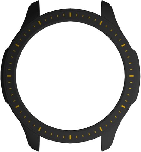 مناسب لغطاء حافظة Amazfit Balance، غطاء حماية متين مقاوم للصدمات وإطار واقي من الصدمات لساعة Amazfit Balance الذكية (أسود) in Kuwait