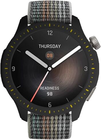 مناسب لغطاء حافظة Amazfit Balance، غطاء حماية متين مقاوم للصدمات وإطار واقي من الصدمات لساعة Amazfit Balance الذكية (أسود) in Kuwait