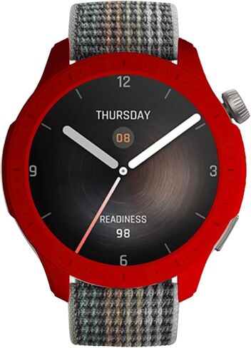 مناسب لغطاء حافظة Amazfit Balance، غطاء حماية متين مقاوم للصدمات وإطار واقي من الصدمات لساعة Amazfit Balance الذكية (أسود) in Kuwait
