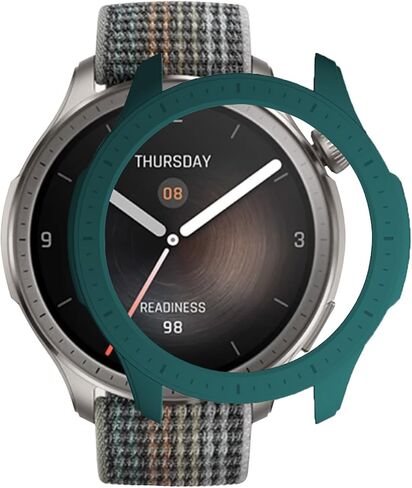 مناسب لغطاء حافظة Amazfit Balance، غطاء حماية متين مقاوم للصدمات وإطار واقي من الصدمات لساعة Amazfit Balance الذكية (أسود) in Kuwait