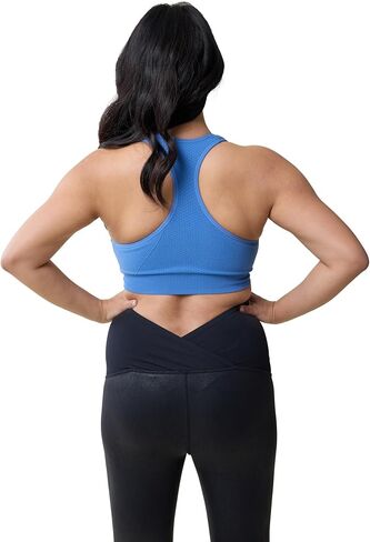 Ingrid & Isabel Basics - Medium Impact Nursing Sports Bra - Seamless Nursing Sports Bras for Breastfeeding in Saudi Arabia