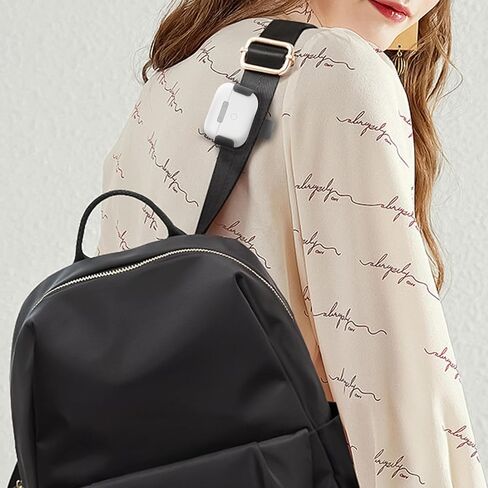 Geekria Wireless Earbuds Case Ultra Light Belt Clip Pocket Holder, Compatible with AirPod Pro, AirPod Pro 2 True Wireless Earbuds, Charging Port Accessible (Black) in Saudi Arabia