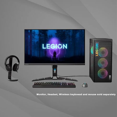 Lenovo Legion Intel i7 RTX 4080 Premium Gaming Desktop, Intel i7-13700KF(Beats Intel i9-12900K), GeForce RTX 4080(16GB GDDR6X), 64GB DDR5 RAM, 2TB SSD, Wi-Fi 6, Wired KB & M, Windows 11 Pro, Grey in Saudi Arabia