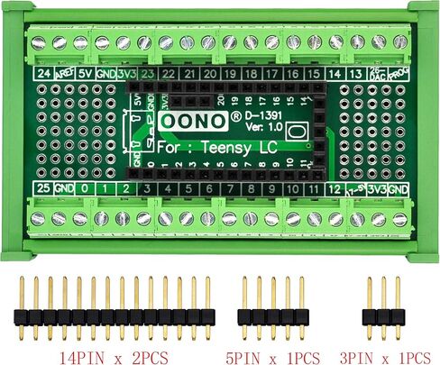 وحدة لوحة القطع الطرفية لإصدار Teensy LC، DIN Rail Mount in Kuwait