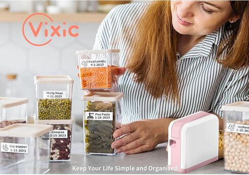 صانع الملصقات، آلة صنع الملصقات P3200 مع شريط بلوتوث، آلة ملصقات صغيرة محمولة باليد، ماكينة ملصقات صغيرة، هدايا صانع ملصقات صغيرة يمكنك صنعها بنفسك، طابعة ملصقات رمادية محمولة للمكتب والمنزل in Kuwait