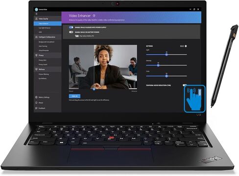 Lenovo ThinkPad L13 Yoga Gen 3 School & Business 2 في 1 كمبيوتر محمول 13.3 بوصة شاشة لمس IPS WUXGA (AMD Ryzen 7 PRO 5875U، 16 جيجابايت DDR4، 256 جيجابايت SSD، قلم نشط، لوحة مفاتيح بإضاءة خلفية، WiFi 6E، Win 10 Pro) in Saudi Arabia