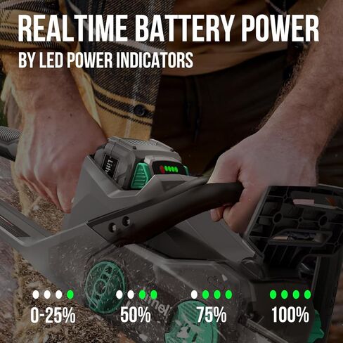 Litheli Battery Pack 40V, 2.5Ah Replacement Lithium Batteries, Only Fit for Litheli 40V Power Tools and Outdoor Power Equipment in Kuwait