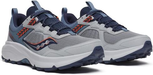 حذاء Saucony Excursion TR17 للمشي لمسافات طويلة للرجال، مصنوع بلا حدود. يأخذك من الطريق إلى الطريق، ومن الخلف، بعرض 9.5 سم in Saudi Arabia