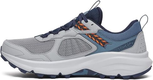 حذاء Saucony Excursion TR17 للمشي لمسافات طويلة للرجال، مصنوع بلا حدود. يأخذك من الطريق إلى الطريق، ومن الخلف، بعرض 9.5 سم in Saudi Arabia