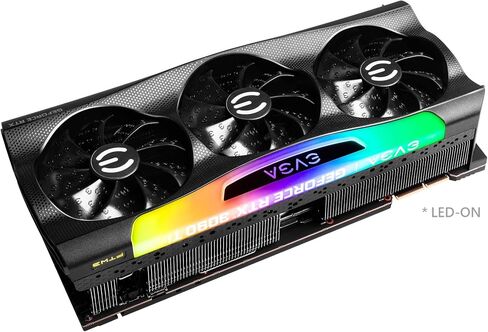 EVGA GeForce RTX 3090 Ti FTW3 Ultra Gaming, 24G-P5-4985-KR, 24GB GDDR6X, iCX3, ARGB LED, Backplate, Free eLeash (Renewed) in Saudi Arabia