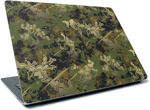 MightySkins Skin for Microsoft Surface Laptop 3 13.5" (2019) - Digital Camo | Protective, Durable, and Unique Vinyl Decal Wrap Cover | Easy to Apply, Remove, and Change Styles | Made in The USA in Saudi Arabia