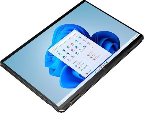 لاب توب HP Spectre x360 2 في 1، 2023، شاشة لمس 16 بوصة 3072 x 1920، انتل كور i7-13700H 14-Core، 16 جيجا DDR4، 1 تيرابايت SSD، Windows 10 Pro، لوحة مفاتيح بإضاءة خلفية، Thunderbolt 4، كاميرا التعرف على الوجه، أسود in Saudi Arabia