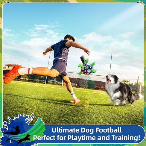 6'' Colorful Dog Toy Soccer Ball with Straps for Dog, Outdoor Interactive Tug of War, Puppy Birthday Gift, Dog Water Toys, Durable Dog Ball for Small and Medium Large Dogs (Pink and White) in Saudi Arabia