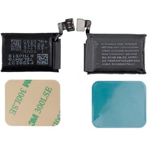 A1848 Battery for Apple Watch Series 3rd Gen 38mm LTE & Adhesives