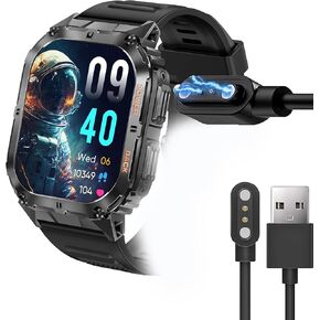 Compatible with OCTDG Smart Watch Charger, Magnetic USB Charging Cable Replacement Charger Cable Compatible with OCTDG K61 1.96 Inches, K61 Pro 2 Inches Smartwatch
