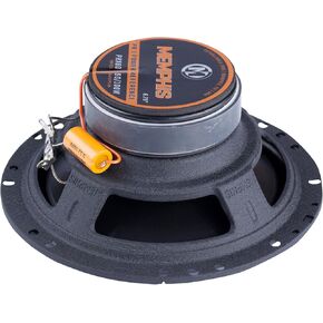 Memphis Audio PRX60S Power Reference Series 6.5" 2-Ohm Oversized Shallow 2-Way Speakers with Swivel Tweeters