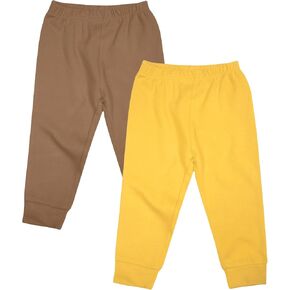 SOBOWO Solid Baby Sweatpants, Unisex Baby Toddler Cotton Crawling Pants for Newborn Boys Girls 0-24 Months in Saudi Arabia