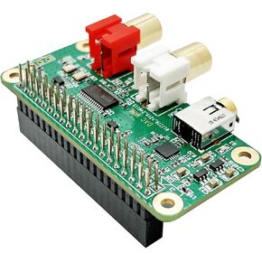 innomaker Raspberry Pi HiFi DAC MINI HAT PCM5122 HiFi DAC Audio Card Expansion Board for Raspberry Pi Zero/Zero 2/Zero 2W/Pi5/PI4