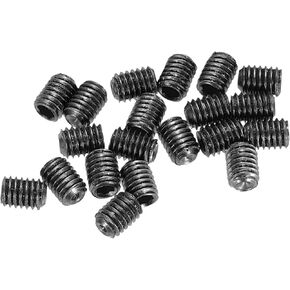 MECCANIXITY Guitar Bridge Saddle Height Adjustment Screws Metric M3x8 Silver for Electric Guitars Bridge 20pcs