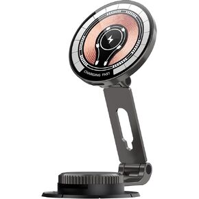 15W Wireless Car Mount Charger for Magsafe, Wireless Car Charger Ultra Magnetic 2024 New Car Phone Holder Mount, Dashboard Car Phone Mount Charger for iPhone 16 15 Pro Max 14 13 MagSafe Case