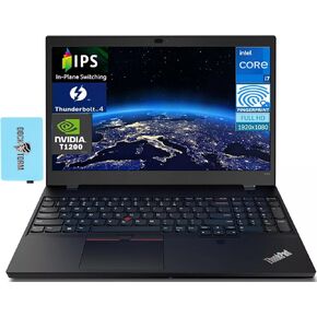 Lenovo ThinkPad P15v Gen 3 Mobile Workstation 15.6" IPS FHD Display (Intel i7-12700H, T1200 4GB, 64GB DDR5, 1TB SSD, Fingerprint, Thunderbolt 4, Win 11 Pro) w/DKZ USB Port Expander