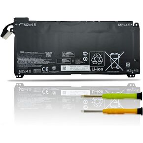 PG06XL Laptop Battery Compatible with HP Omen 15-DH 15T-DH000 15T-DH100 15-DH1010CA 15-DH1019NR 15-DH1065CL 15-DH0001LA 15-DH1020NR 15-DH1025TX Series HSTNN-DB9F L48431-2C1 L48497-005