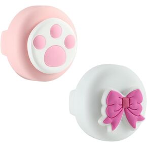 2 Pack Shoe Holder Compatible with Airtag for Kids Waterproof Design,Cute Cartoon Silicon Rubber Protective Cover Anti-Scratch for for Kids Shoelaces & Straps