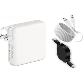 Fast Powerful 118W USB C MacBook Pro Charger for MacBook Pro Air 13 14 15 16 Inch Mac Book Laptop Retina M2 M1 2023 2022 Computer,iPad Pro,Samsung Galaxy + All USB C Device, Include 2X Charging Cable