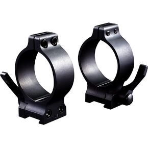 Talley M600004 30mm Quick Detachable Ring w/Lever (Med) (Matte) 0.4 Height