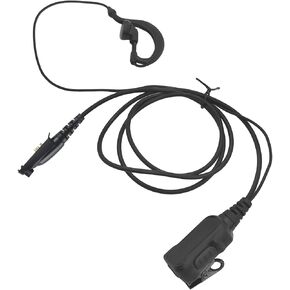 G Shape Earpiece with Mic Radio 6 Pin Headset Microphone Walkie Talkie Surveillance Ear Piece for Motorola Retevis Ailunce hd1 rt29 nr30 ex500 ex600 gp328plus b3h rb23 rb47 rt 29 rt47v rt48