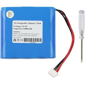 MULS 3400mAh Battery Replacement for Marshall Kilburn Part Number TF18650-2200-1S4PA with Tools 48.96Wh 14.4V