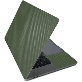 MightySkins Carbon Fiber Skin for Apple MacBook Pro 16" (2020) - Solid White | Protective, Durable Textured Carbon Fiber Finish | Easy to Apply, Remove, and Change Styles | Made in The USA