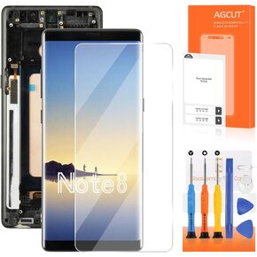 INCELL for Samsung Galaxy Note 8 Screen Replacement for Display para Samsung Note8 LCD SM-N9500 SM-N950F SM-N950U Screen Replacement Digitizer Touch Assembly with Frame(Not Fingerprint)